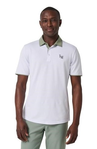 Travis Mathew AB Energy men's polo, white