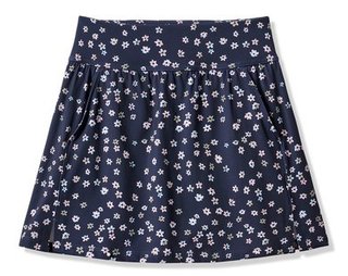 Travis Mathew Moveknit Game Set Match women's skort, navy blazer multi