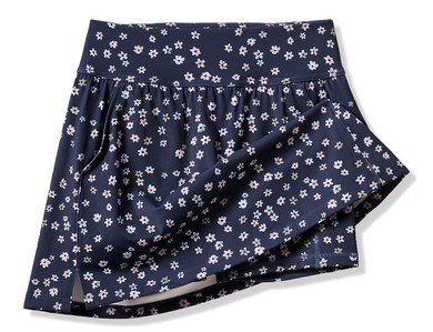Travis Mathew Moveknit Game Set Match women's skort, navy blazer multi