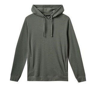Travis Mathew Cloud Wafle men's sweatshirt, dark olive