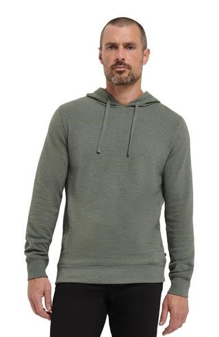 Travis Mathew Cloud Wafle men's sweatshirt, dark olive