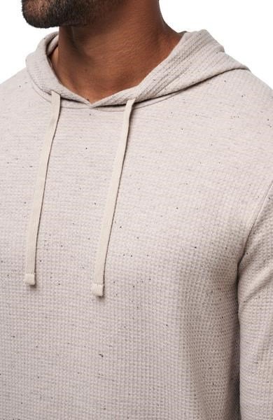 Travis Mathew Cloud Wafle men's sweatshirt, oxford tan