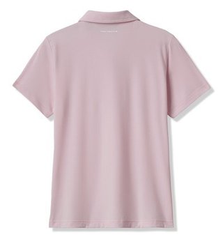 Travis Mathew Heater women's polo, lilac snow