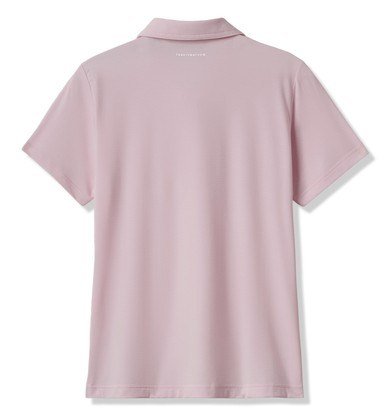 Travis Mathew Heater women's polo, lilac snow