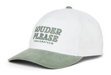 Travis Mathew Louder Please men's cap, white