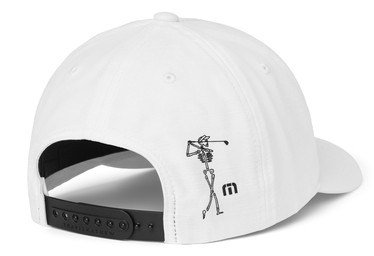 Travis Mathew Golf Sucks men's cap, white