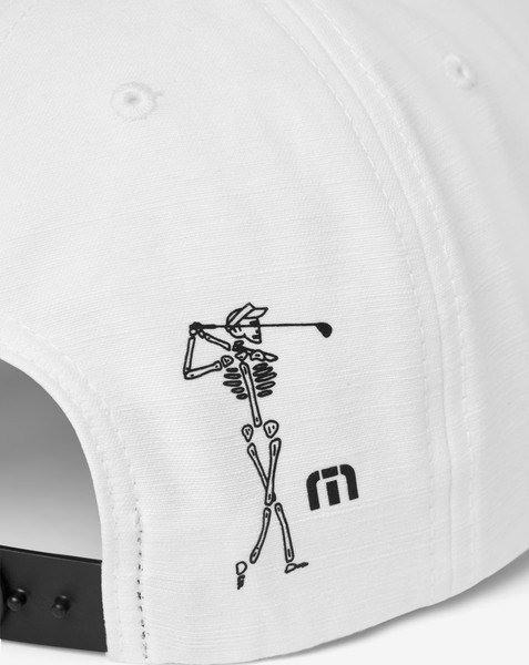 Travis Mathew Golf Sucks men's cap, white