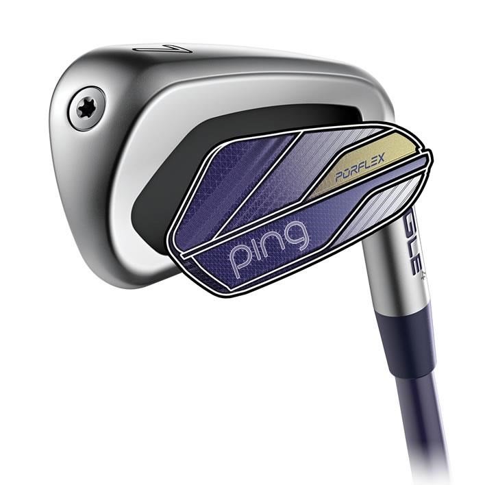 PING G Le4 ladies irons, graphite