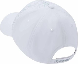 PING Nicolo men's cap, white/pearl grey