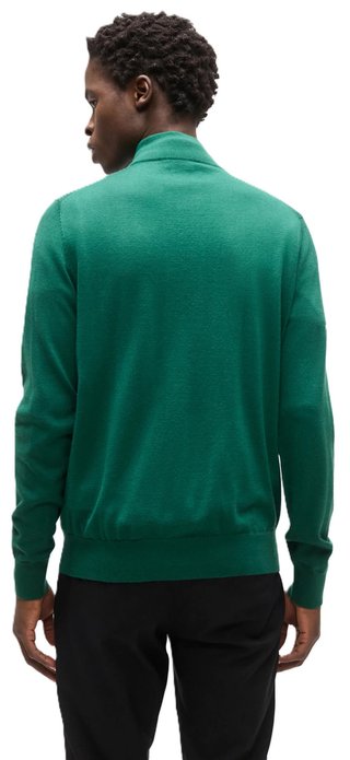 Callaway 1/4 Zip Mock men's sweater, deep galapagos green
