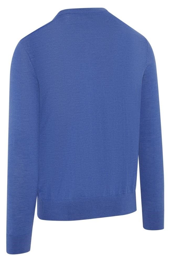 Callaway Crew Neck Merino Mix men's sweater, light magnetic blue heather