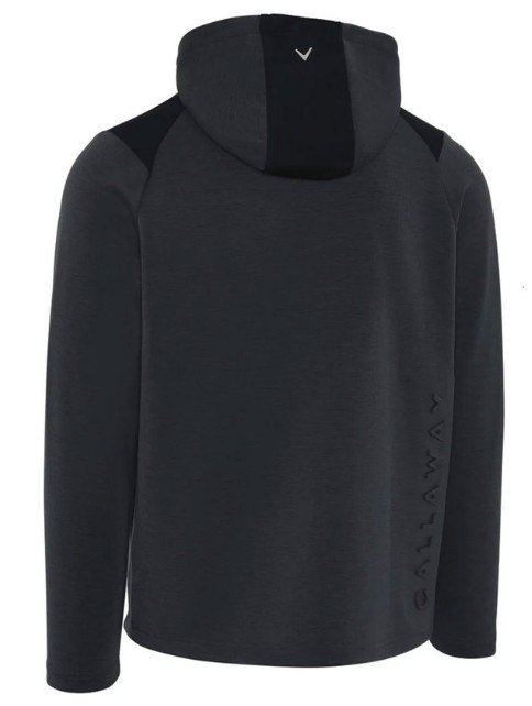 Callaway Soft Touch 1/4 Zip Premium men's hoodie, black heather