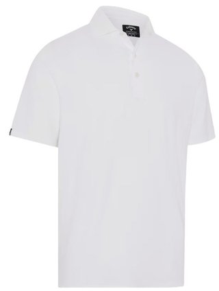 Callaway Premium Solid Cooling men's polo, bright white