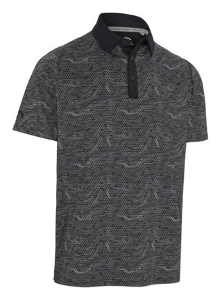 Callaway Hex Marble men's polo, caviar