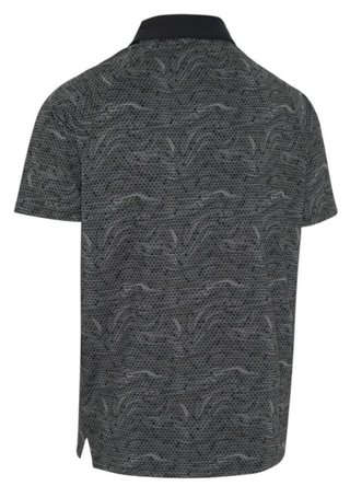 Callaway Hex Marble men's polo, caviar