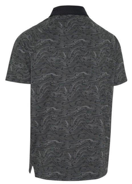 Callaway Hex Marble men's polo, caviar