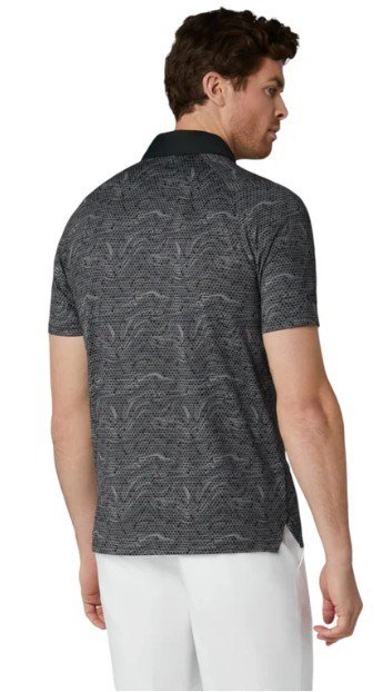 Callaway Hex Marble men's polo, caviar