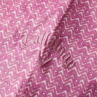 Callaway Timeless Chev men's polo, rose boquet