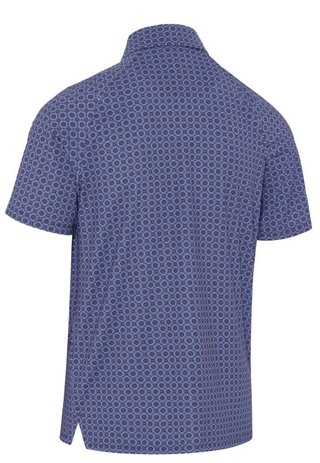 Callaway Club Print men's polo, peacoat
