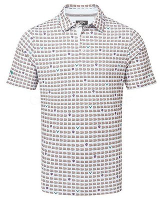 Callaway One Pimento men's polo, bright white