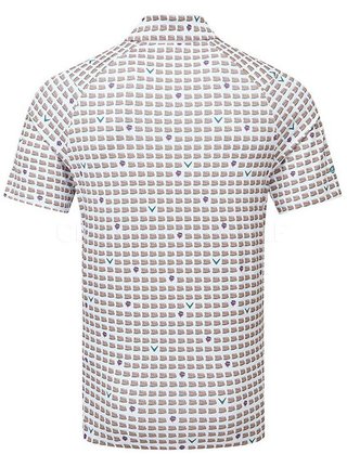 Callaway One Pimento men's polo, bright white