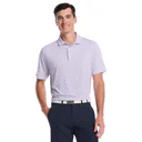 Callaway Trademark Printed men's polo, pink tulle