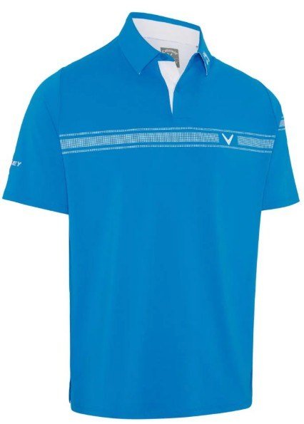 Callaway Odyssey Block men's polo, brilliant blue