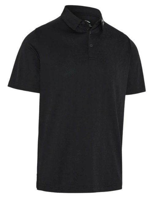 Callaway Odyssey Ventilated Jacquard men's polo, caviar