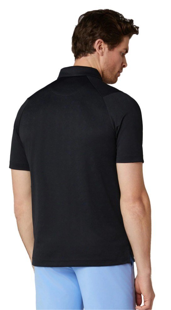 Callaway Odyssey Ventilated Jacquard men's polo, caviar