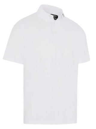 Callaway Odyssey Ventilated Jacquard men's polo, bright white