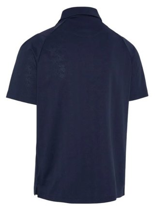 Callaway Odyssey Ventilated Jacquard men's polo, peacoat