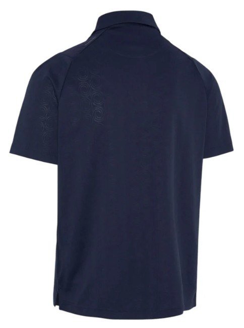 Callaway Odyssey Ventilated Jacquard men's polo, peacoat