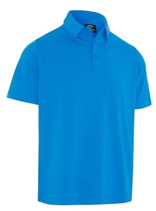 Callaway Odyssey Ventilated Jacquard men's polo, brilliant blue