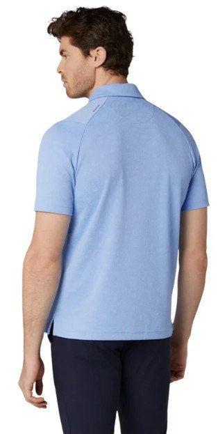 Callaway Odyssey Ventilated Jacquard men's polo, vista blue