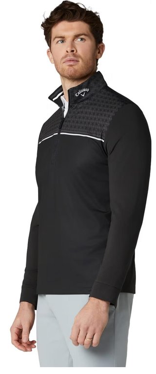 Callaway Odyssey Printed Block men's sweatshirt, caviar