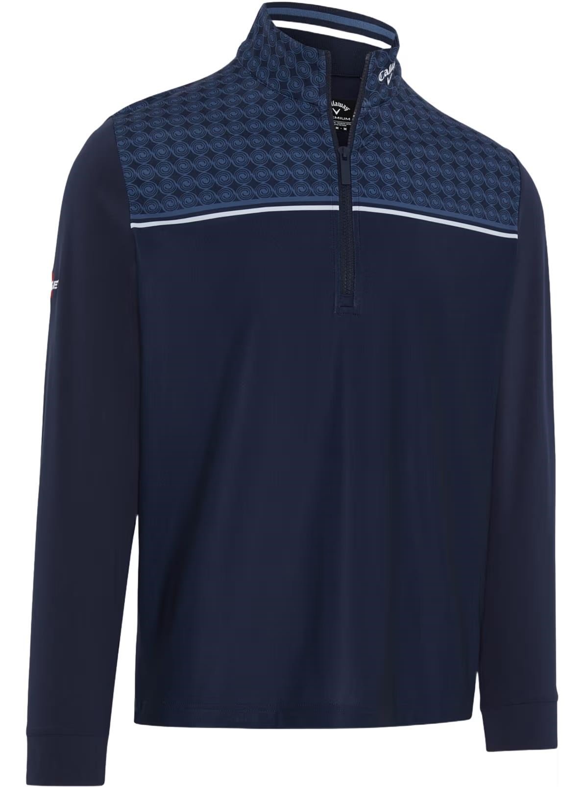 Callaway Odyssey Printed Block men's sweatshirt, peacoat