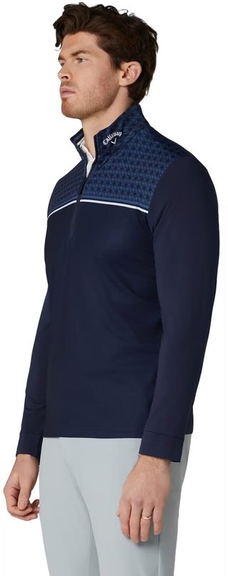 Callaway Odyssey Printed Block men's sweatshirt, peacoat