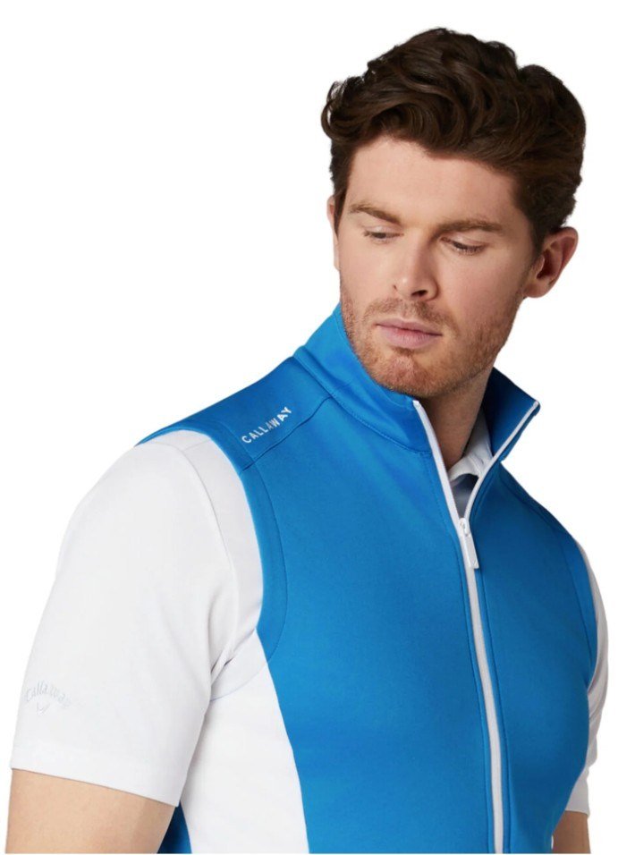 Callaway High Gauge men's vest, brilliant blue
