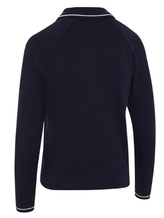 Callaway Collared women's sweater, peacoat