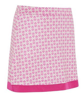 Callaway Deco Geo Printed women's skort, fuchsia purple