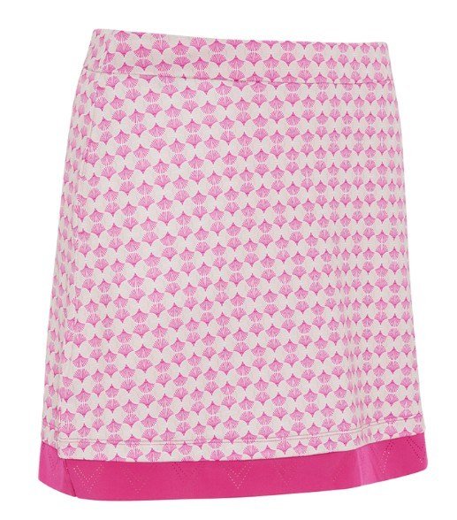 Callaway Deco Geo Printed women's skort, fuchsia purple