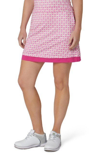 Callaway Deco Geo Printed women's skort, fuchsia purple