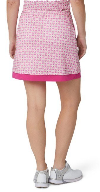 Callaway Deco Geo Printed women's skort, fuchsia purple