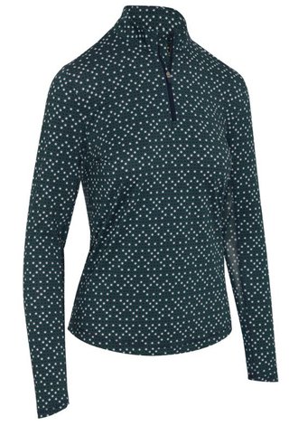 Callaway Framing Geo Printed women's sweatshirt, caviar