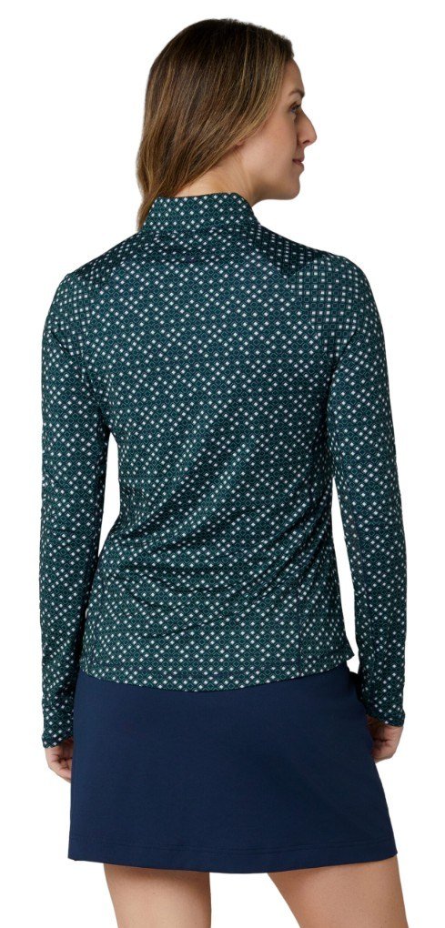 Callaway Framing Geo Printed women's sweatshirt, caviar