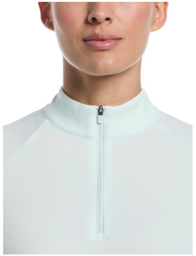Callaway Rib Play women's polo, salt air