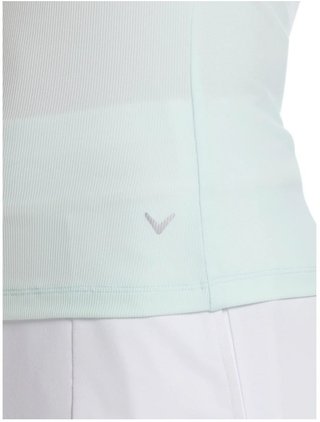 Callaway Rib Play women's polo, salt air