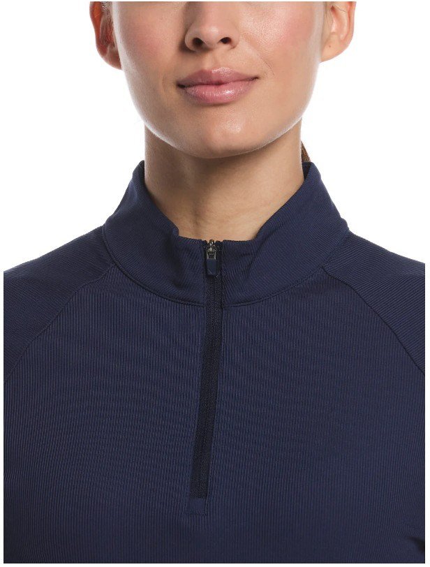 Callaway Rib Play women's polo, peacoat