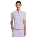 Callaway Rib Play women's polo, pastel lilac