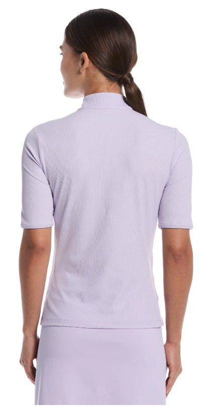Callaway Rib Play women's polo, pastel lilac
